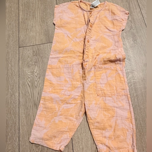 Tartine et Chocolat Pink and White Floral Kids Set - Picture 5 of 6